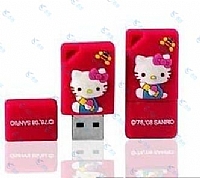 HelloKitty硅胶卡通U盘