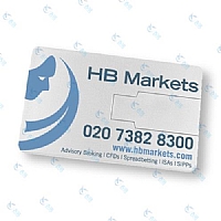 英国HBMarkets名片优盘定做