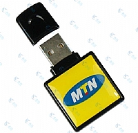 南非MTN集团电信运营商U盘定制案例 滴胶优盘
