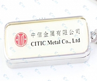 中信金属有限公司厂家U盘定做案例 滴胶优盘