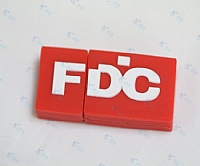 美国FDC Studio传媒公司定制U盘礼品案例 PVC开模优盘定制