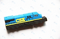 美国CSX运输公司（世界500强企业）火车形状U盘外形定制